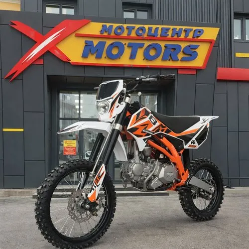 Питбайк КАЙО BASIC K125EM 17/14 KRZ (механ. сцепл., эл. стартер)