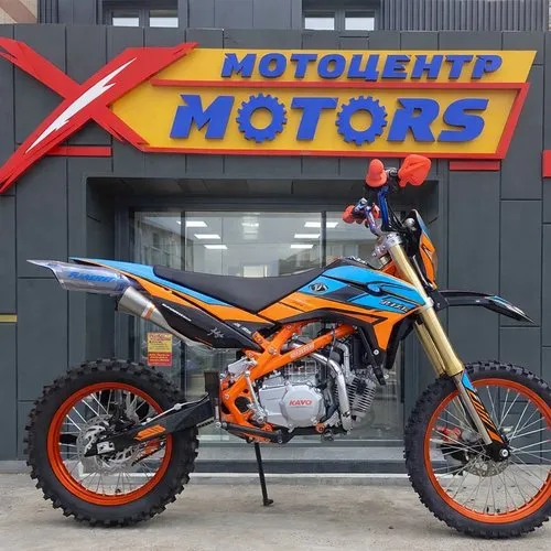 Питбайк КАЙО EVOLUTION YX140EM 17/14 KRZ (механ. сцепл., эл. стартер 2022 г.)